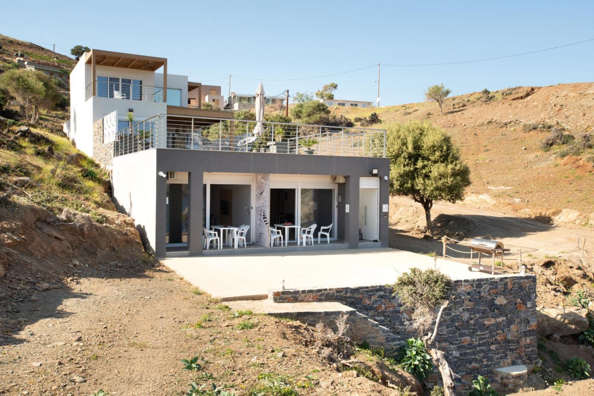 Beachfront Studio Kyma West ~ Crete'S Hidden Gem Kali Limenes Luaran gambar