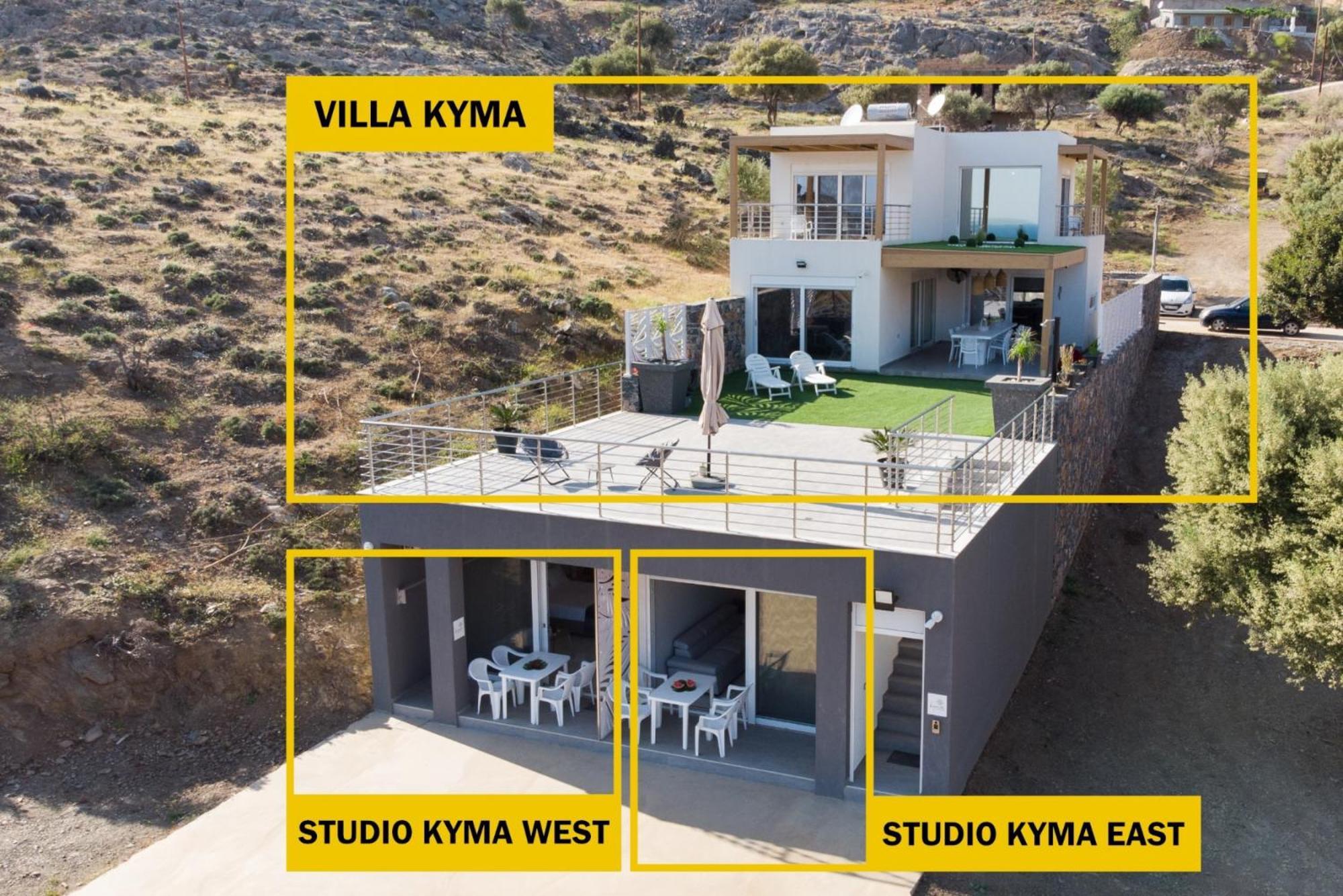 Beachfront Studio Kyma West ~ Crete'S Hidden Gem Kali Limenes Luaran gambar