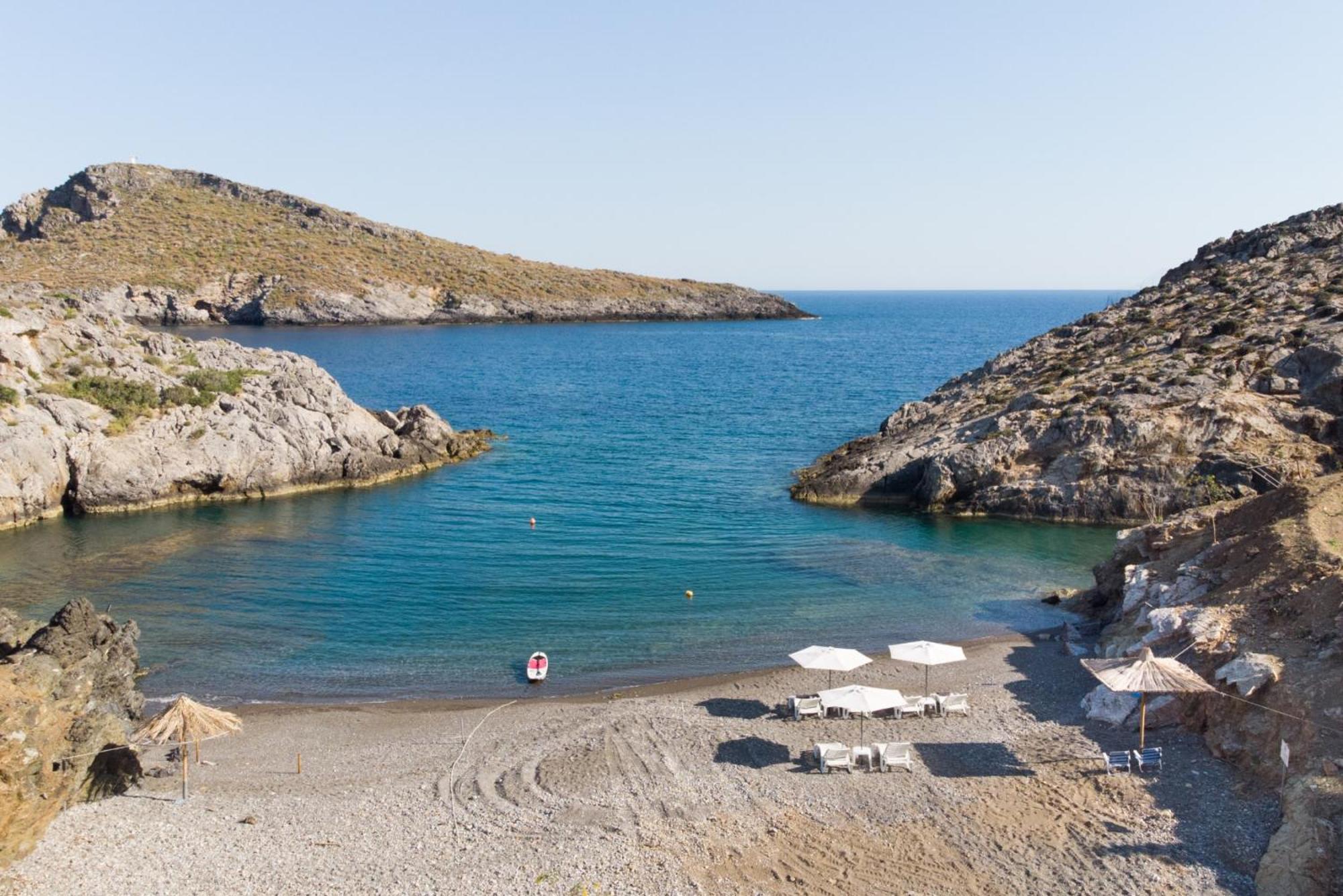 Beachfront Studio Kyma West ~ Crete'S Hidden Gem Kali Limenes Luaran gambar